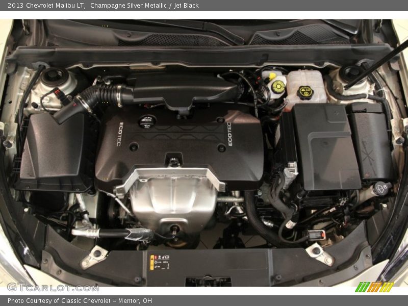 Champagne Silver Metallic / Jet Black 2013 Chevrolet Malibu LT
