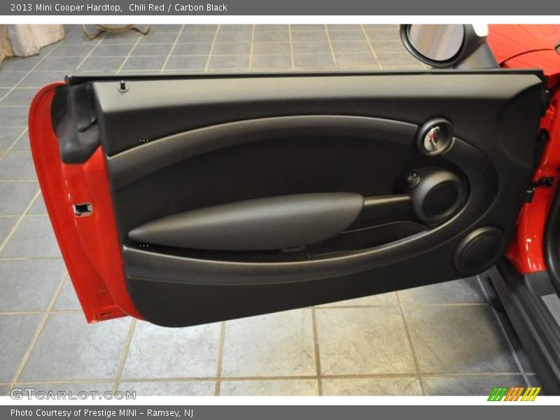 Chili Red / Carbon Black 2013 Mini Cooper Hardtop