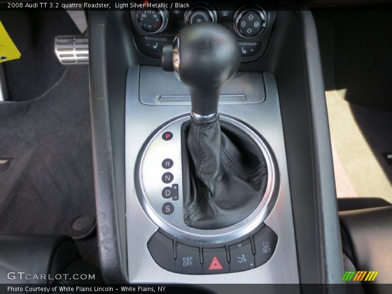 Light Silver Metallic / Black 2008 Audi TT 3.2 quattro Roadster