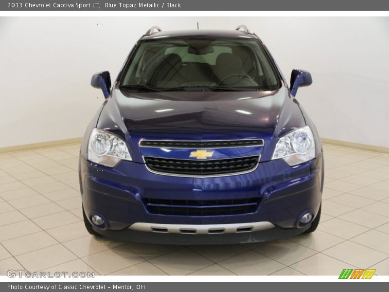 Blue Topaz Metallic / Black 2013 Chevrolet Captiva Sport LT