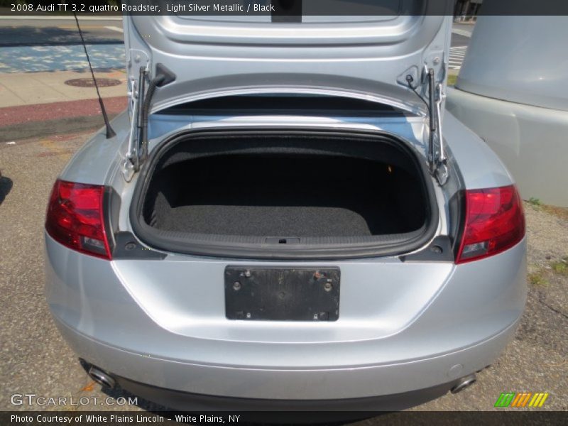Light Silver Metallic / Black 2008 Audi TT 3.2 quattro Roadster