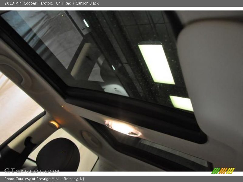 Chili Red / Carbon Black 2013 Mini Cooper Hardtop