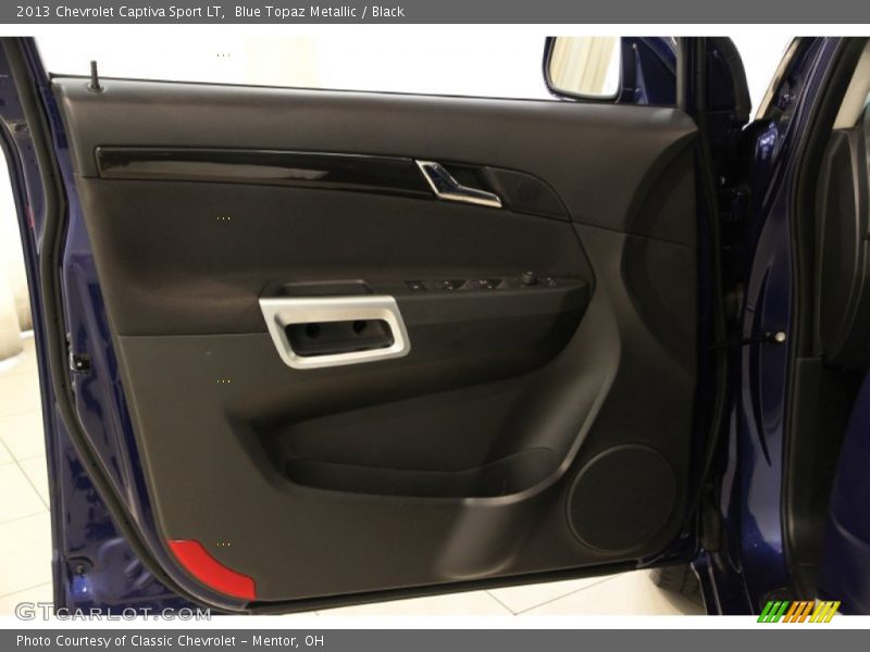 Blue Topaz Metallic / Black 2013 Chevrolet Captiva Sport LT
