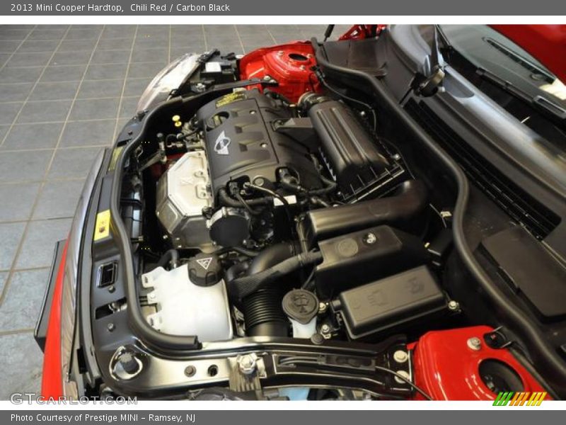 Chili Red / Carbon Black 2013 Mini Cooper Hardtop