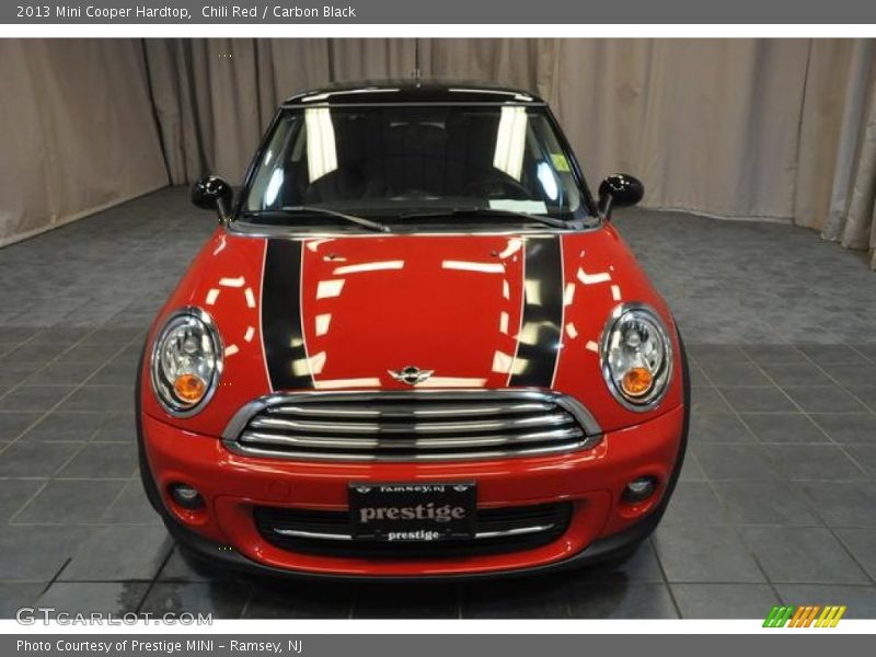 Chili Red / Carbon Black 2013 Mini Cooper Hardtop