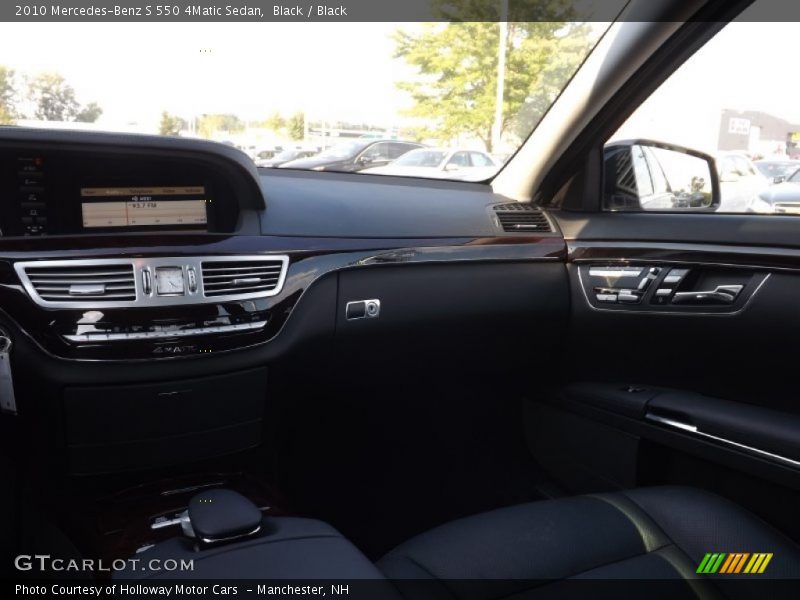 Black / Black 2010 Mercedes-Benz S 550 4Matic Sedan