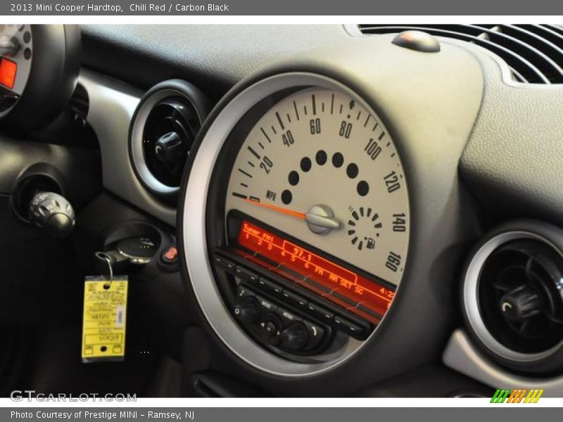 Chili Red / Carbon Black 2013 Mini Cooper Hardtop