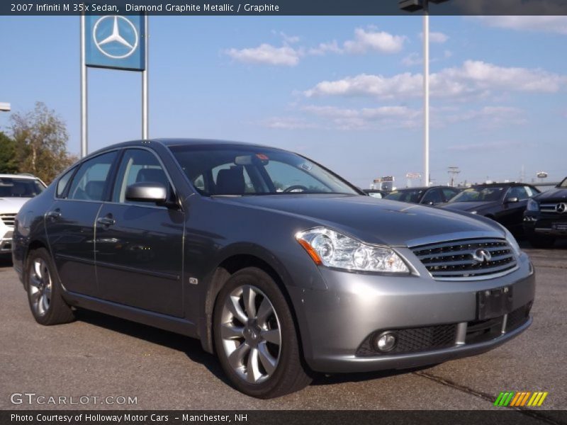 Diamond Graphite Metallic / Graphite 2007 Infiniti M 35x Sedan