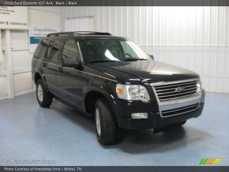Black / Black 2010 Ford Explorer XLT 4x4