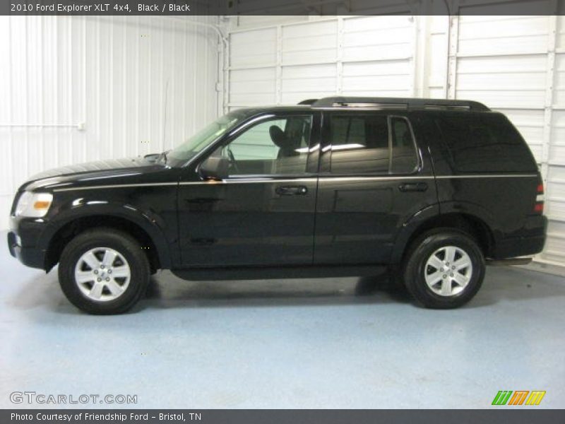 Black / Black 2010 Ford Explorer XLT 4x4