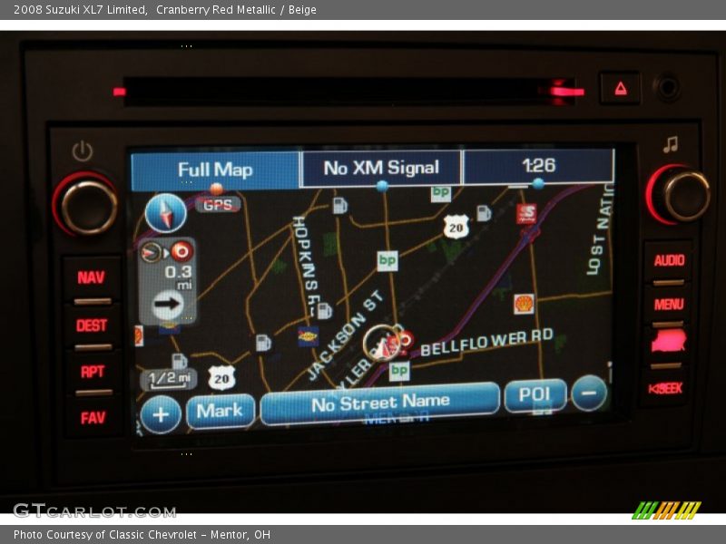 Cranberry Red Metallic / Beige 2008 Suzuki XL7 Limited