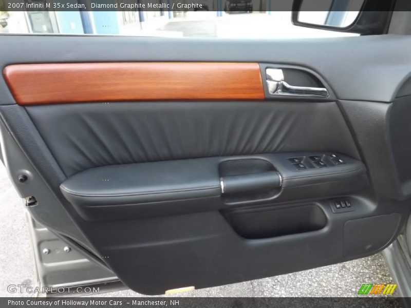 Diamond Graphite Metallic / Graphite 2007 Infiniti M 35x Sedan