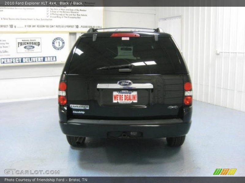 Black / Black 2010 Ford Explorer XLT 4x4