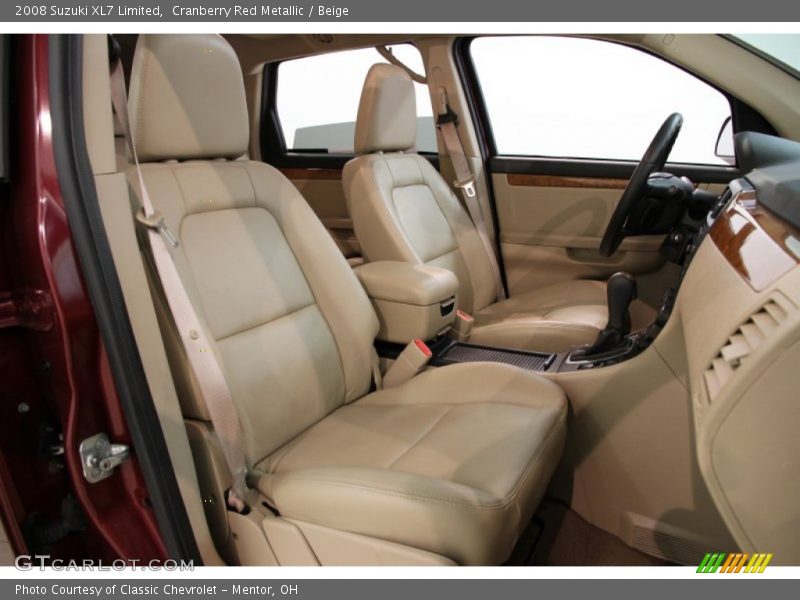 Cranberry Red Metallic / Beige 2008 Suzuki XL7 Limited