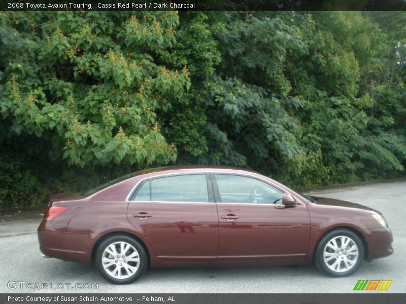 Cassis Red Pearl / Dark Charcoal 2008 Toyota Avalon Touring