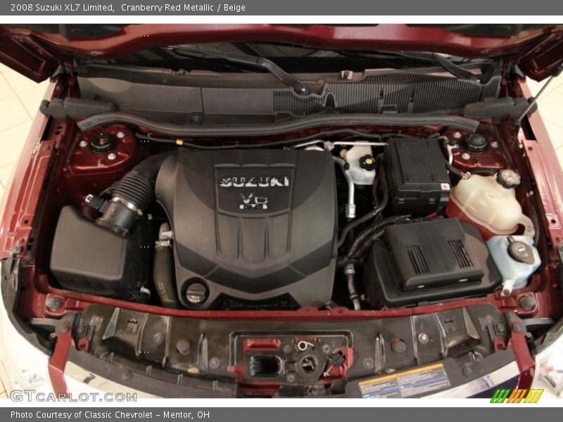 Cranberry Red Metallic / Beige 2008 Suzuki XL7 Limited