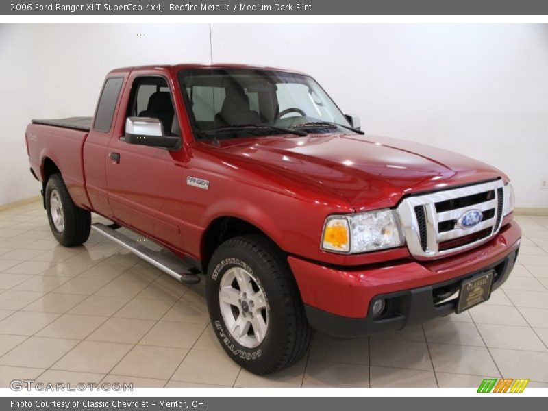Redfire Metallic / Medium Dark Flint 2006 Ford Ranger XLT SuperCab 4x4
