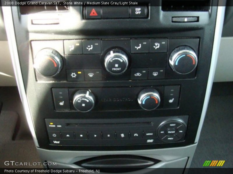 Stone White / Medium Slate Gray/Light Shale 2008 Dodge Grand Caravan SXT