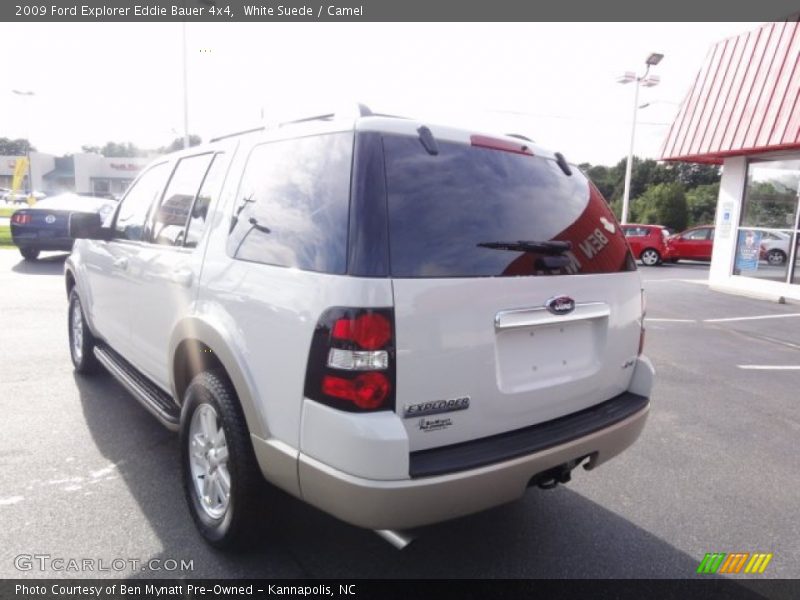 White Suede / Camel 2009 Ford Explorer Eddie Bauer 4x4