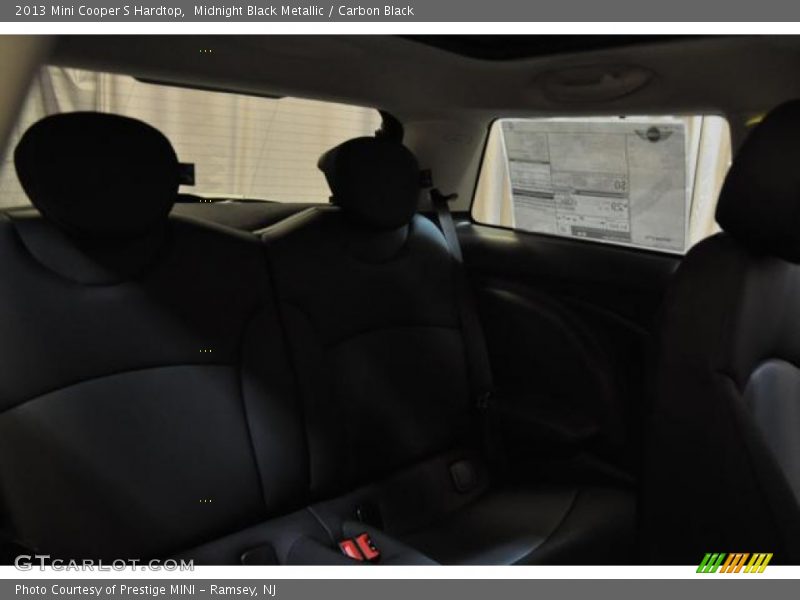 Midnight Black Metallic / Carbon Black 2013 Mini Cooper S Hardtop
