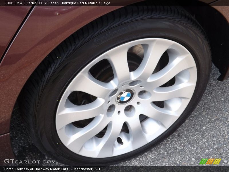 Barrique Red Metallic / Beige 2006 BMW 3 Series 330xi Sedan