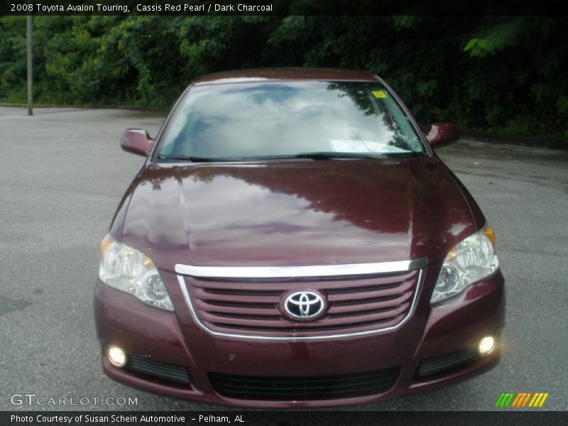Cassis Red Pearl / Dark Charcoal 2008 Toyota Avalon Touring