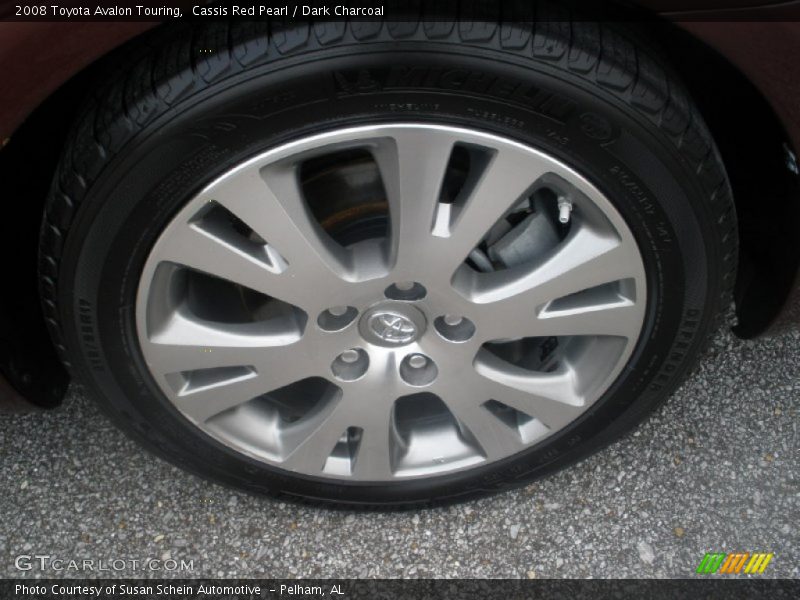 Cassis Red Pearl / Dark Charcoal 2008 Toyota Avalon Touring