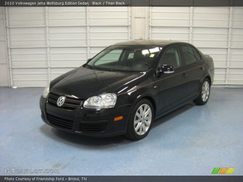 Black / Titan Black 2010 Volkswagen Jetta Wolfsburg Edition Sedan