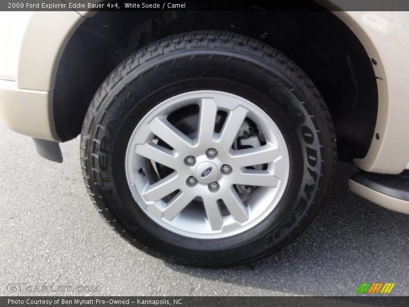 White Suede / Camel 2009 Ford Explorer Eddie Bauer 4x4
