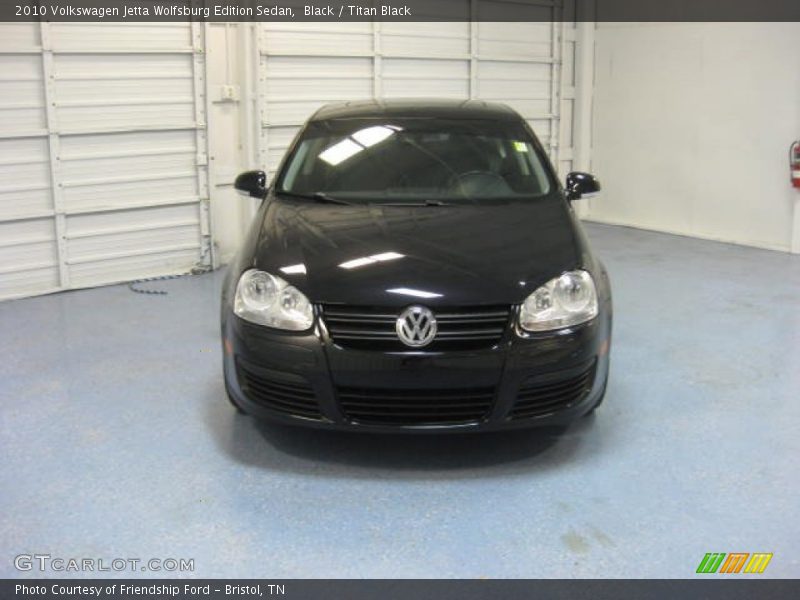 Black / Titan Black 2010 Volkswagen Jetta Wolfsburg Edition Sedan