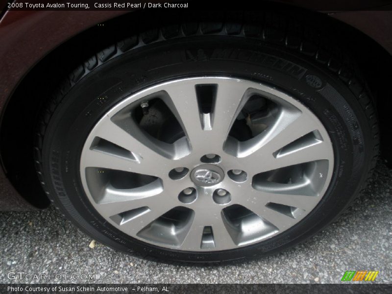 Cassis Red Pearl / Dark Charcoal 2008 Toyota Avalon Touring