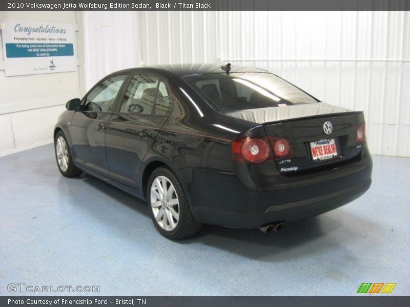 Black / Titan Black 2010 Volkswagen Jetta Wolfsburg Edition Sedan