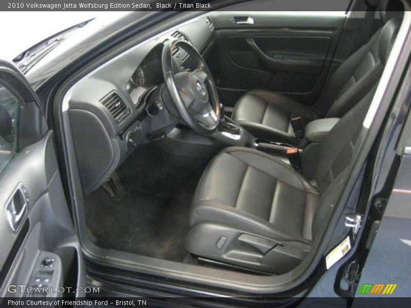 Black / Titan Black 2010 Volkswagen Jetta Wolfsburg Edition Sedan