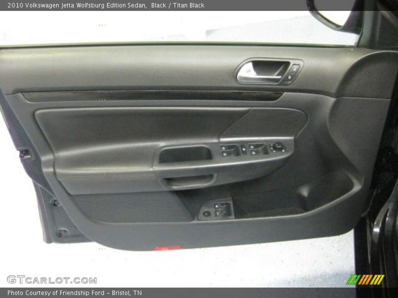 Black / Titan Black 2010 Volkswagen Jetta Wolfsburg Edition Sedan