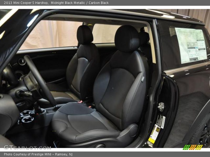 Midnight Black Metallic / Carbon Black 2013 Mini Cooper S Hardtop