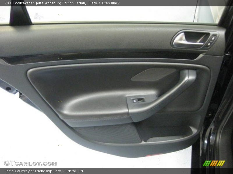 Black / Titan Black 2010 Volkswagen Jetta Wolfsburg Edition Sedan