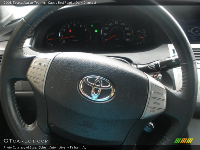 Cassis Red Pearl / Dark Charcoal 2008 Toyota Avalon Touring