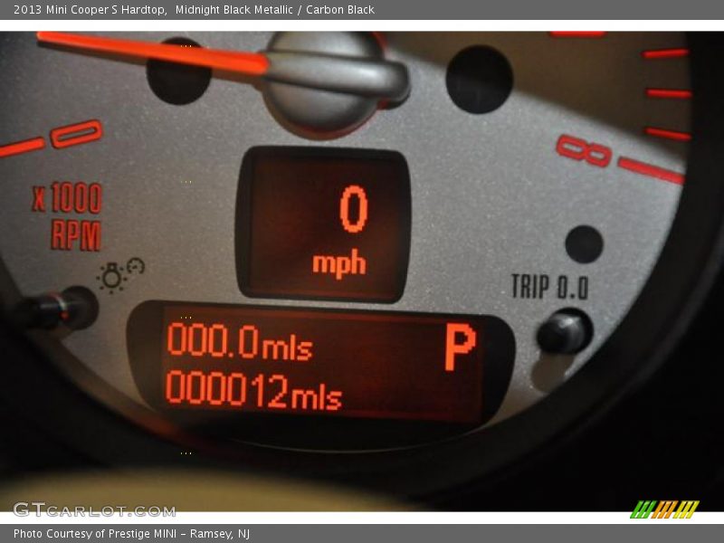 Midnight Black Metallic / Carbon Black 2013 Mini Cooper S Hardtop