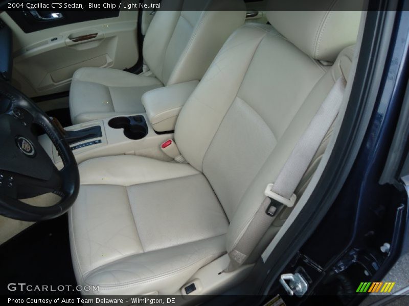 Blue Chip / Light Neutral 2004 Cadillac CTS Sedan