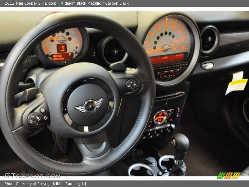 Midnight Black Metallic / Carbon Black 2013 Mini Cooper S Hardtop