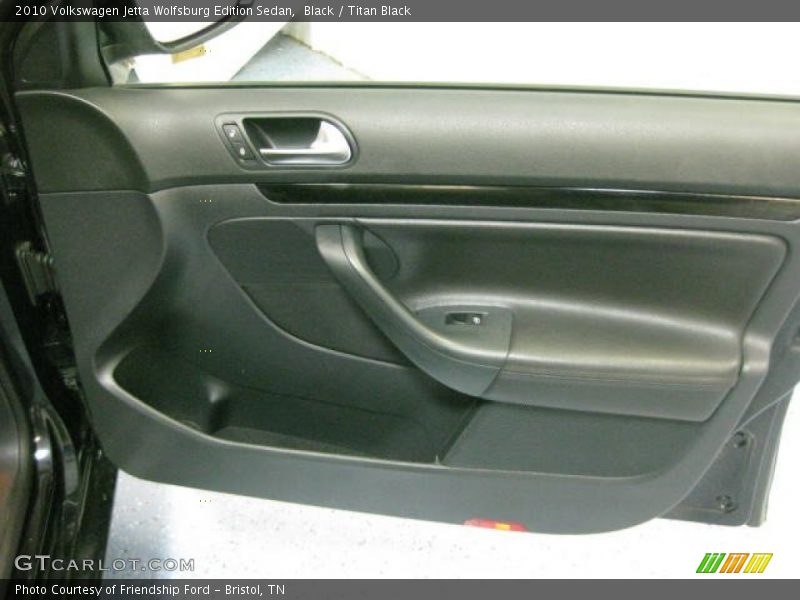 Black / Titan Black 2010 Volkswagen Jetta Wolfsburg Edition Sedan