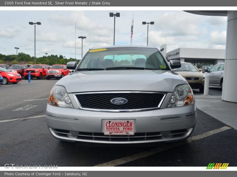 Silver Frost Metallic / Shale Grey 2005 Ford Five Hundred SE
