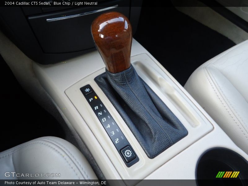 Blue Chip / Light Neutral 2004 Cadillac CTS Sedan