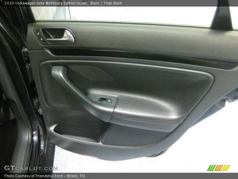 Black / Titan Black 2010 Volkswagen Jetta Wolfsburg Edition Sedan