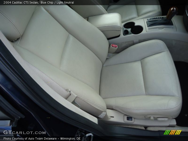 Blue Chip / Light Neutral 2004 Cadillac CTS Sedan