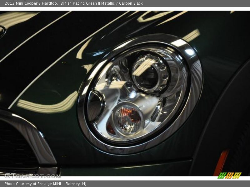 British Racing Green II Metallic / Carbon Black 2013 Mini Cooper S Hardtop
