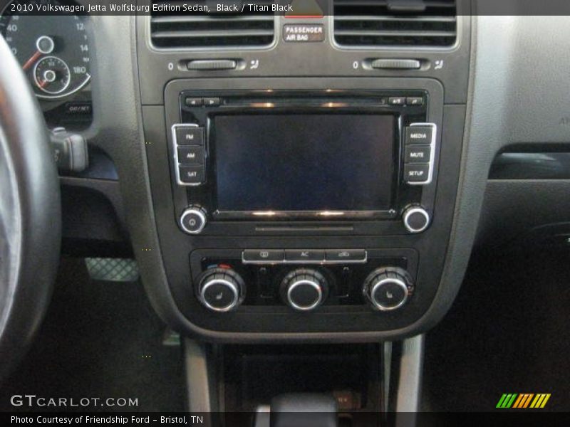 Black / Titan Black 2010 Volkswagen Jetta Wolfsburg Edition Sedan