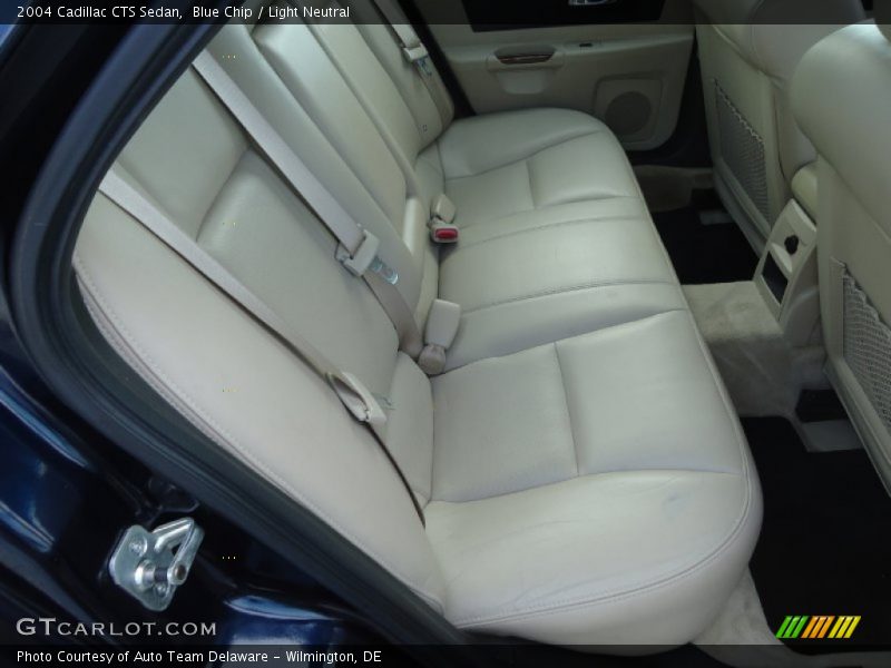 Blue Chip / Light Neutral 2004 Cadillac CTS Sedan