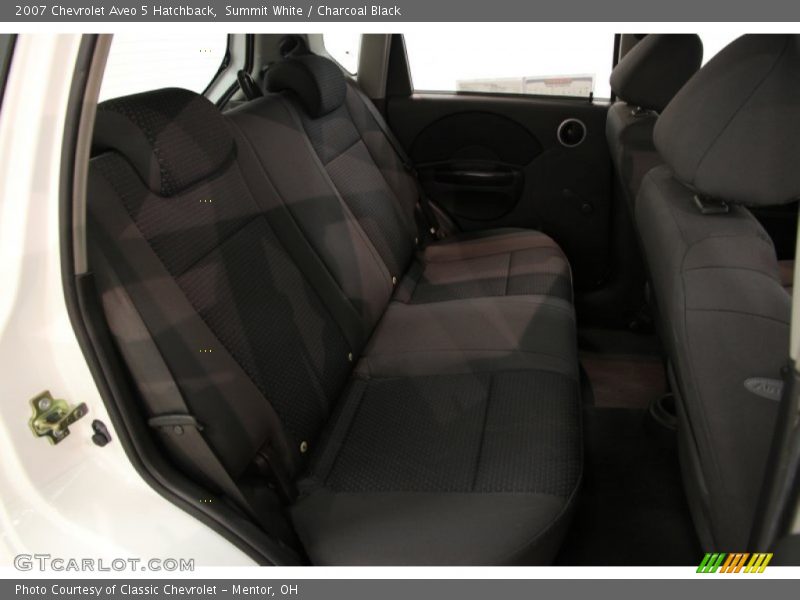 Summit White / Charcoal Black 2007 Chevrolet Aveo 5 Hatchback