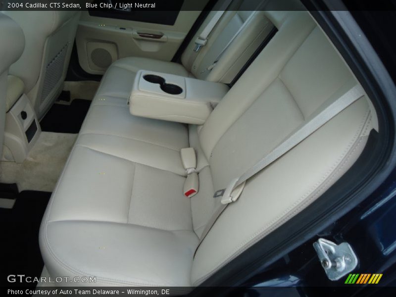 Blue Chip / Light Neutral 2004 Cadillac CTS Sedan